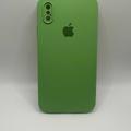 Чохол Silicone Case Square Full Camera Protective (AA) для Apple iPhone XS (5.8) (Мятний / Mint) 40231* 40231 Чехол