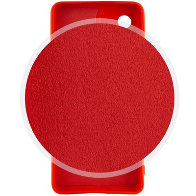 Чохол Silicone Cover Lakshmi Full Camera (A) для Samsung Galaxy S21 FE (Червоний / Red) 55432 Чехол
