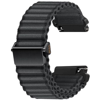 Ремінець Nylon Ocean Band для Smart Watch 22mm (Dark Grey) 77064