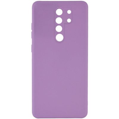 Силіконовий чохол Candy Full Camera для Xiaomi Redmi Note 8 Pro (Бузковий / Dasheen) 66386 Чехол