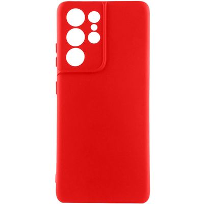 Чохол Silicone Cover Lakshmi Full Camera (A) для Samsung Galaxy S23 Ultra (Червоний / Red) 59080 Чехол