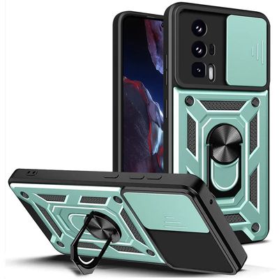 Ударостійкий чохол Camshield Serge Ring для Samsung Galaxy A05 (Зелений) 68609 Чехол