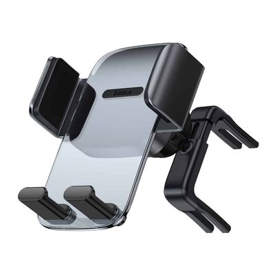 Тримач в машину  Easy Control Clamp (Applicable to Round Air Outlet) (black) 34282 34282 Baseus