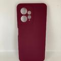 Чохол Silicone Cover Lakshmi Full Camera (AAA) для Xiaomi Redmi Note 12 4G (Бордовий / Plum) 64726 64726* Чехол