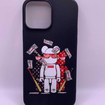 Чохол Bears & Kaws Matt Case (Nprint) iPhone 13 Pro Max (supreme) 40088 40088* 40088 Китай