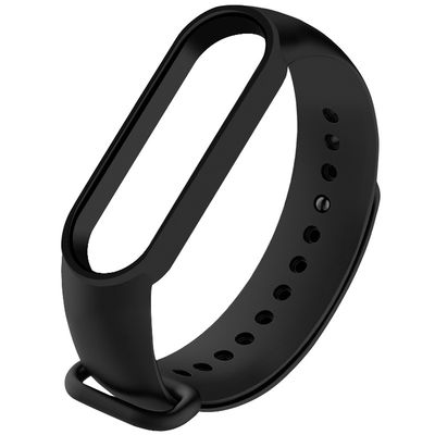 Силіконовий ремінець для Xiaomi Mi Band 7 (Чорний / Black) 54947