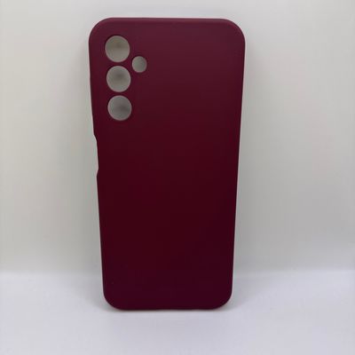 Чохол Silicone Cover Lakshmi Full Camera (AAA) для Samsung Galaxy A14 4G/5G (Бордовий / Plum) 64717 64717* Чехол