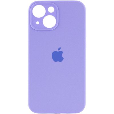 Чохол Silicone Case Full Camera Protective (AA) для Apple iPhone 13 (6.1) (Бузковий / Dasheen) 50657 50657* Чехол