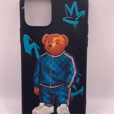 Чохол Bears & Kaws Matt Case (Nprint) iPhone 12/12 Pro (bear gucci 1) 40084 40084* 40084 Китай