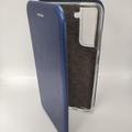 Шкіряний чохол (книжка) Classy для Samsung Galaxy S21 FE (Синій) 65861 Чехол