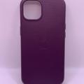 Шкіряний чохол Leather Case (AA Plus) with MagSafe для Apple iPhone 13 (6.1) (Dark Cherry) 57472 57472* 57472