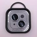 Захисне скло Metal Shine на камеру (в упак.) для Apple iPhone 14 (6.1) / 14 Plus (6.7) (Срібний / Silver) 62932 Стекло
