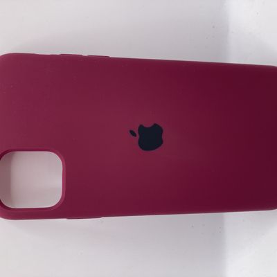 Чохол IPhone 11 Pro Max silicon case Full cover marsala 72215 Китай