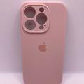 Чохол Silicone Case Full Camera Protective (AA) для Apple iPhone 15 Pro (6.1) (Рожевий / Pink Sand) 66392 66392* Чехол