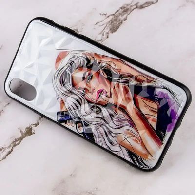 TPU+PC чохол Prisma Ladies для Apple iPhone XR (6.1) (Purple) 40441  40441 40441* Чехол
