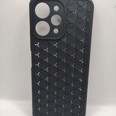 Чохол TPU Honeycomb для Xiaomi Redmi 12 (Чорний / Black) 72192 72192*