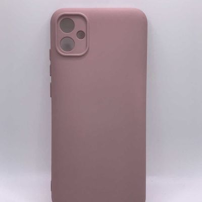 Silicone Cover Lakshmi Full Camera (A) для Samsung Galaxy A04e (Розовый / Pink Sand) 59073* Чехол