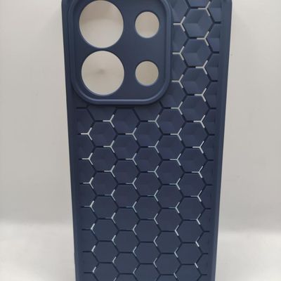 Чохол TPU Honeycomb для Xiaomi Redmi Note 13 4G (Темно-синій / Midnight blue) 72199