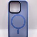 TPU+PC чохол Metal Buttons with MagSafe Colorful для Apple iPhone 14 Pro (6.1) (Блакитний) 64754 64754* Чехол