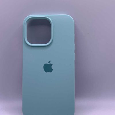 Silicone Case Full Protective (AA) для Apple iPhone 13 Pro (6.1) (Бирюзовый / Beryl) 49839 49839* Чехол