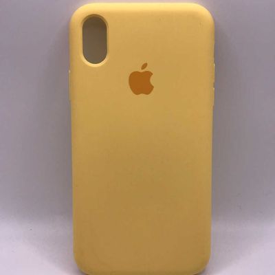 Silicone Case Full Protective (AA) для Apple iPhone XR (6.1) (Желтый / Pollen) 34365 34365* 34365 Чехол