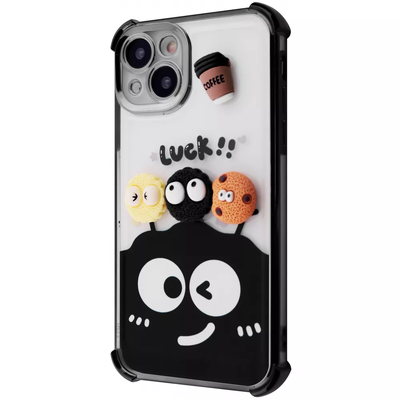 Чохол WAVE Winkie iPhone 13 (black/splash) 64115 64115* Липень
