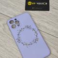 Чохол WAVE Minimal Art Case iPhone with MagSafe 12 Pro Max (light purple/wreath) 35289* 35289 Китай