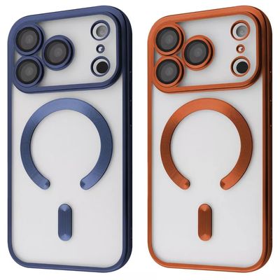 Чохол Metal Matte Case with Magnetic Ring iPhone 17 Pro Max (white titanium) 65179