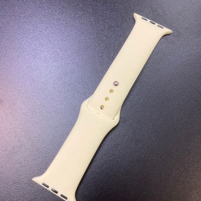 Ремінець Вироби з силікону Ремінець Apple Watch 42mm/44 mm світло жовтий 76239 76239* Китай