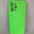 Чохол Silicone Cover Lakshmi Full Camera (A) для Xiaomi Redmi 12 (Салатовий / Neon Green) 64971 Чехол
