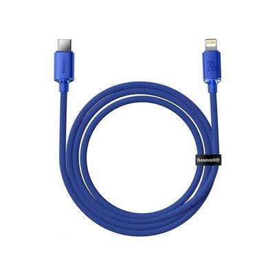 Кабель  Crystal Shine Series Fast Charging Type-C to Lightning 20W (1.2m) (blue) 35274 Baseus