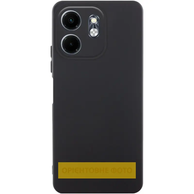 Чохол TPU GETMAN Liquid Silk Full Camera для Xiaomi Redmi 15 4G (Global) / 5G (Чорний / Black) 00082477 Чехол