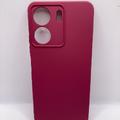 Чохол Silicone Cover Lakshmi Full Camera (A) для Xiaomi Redmi 13C / Poco C65 (Бордовий / Marsala) 67948 Чехол