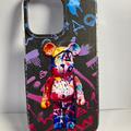 Чохол Brand Mix Clear (N) iPhone 14 Pro Max (with MagSafe) (graffiti bear (black)) NP02085 NP02085* NP02085 Чехол