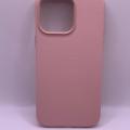 Шкіряний чохол Leather Case (AA Plus) with MagSafe для Apple iPhone 14 Pro Max (6.7) (Sand Pink) 57476