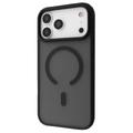 TPU+PC чохол Metal Buttons with MagSafe для iPhone 17 (black) 64343 Чехол