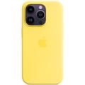 Чохол Silicone case (AAA) full with Magsafe для Apple iPhone 14 Pro Max (6.7) (Жовтий / Canary Yellow) 57032 57032* 57032
