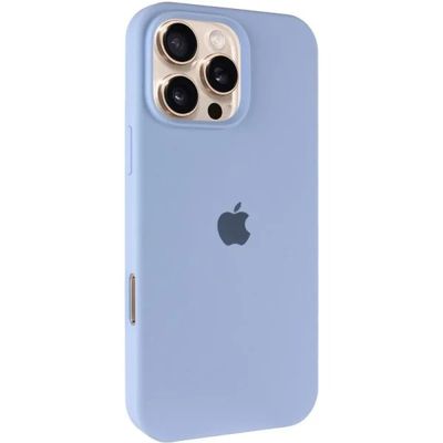 Чохол Silicone Case Full Protective (AA) для Apple iPhone 16 Pro (6.3) (Блакитний / Lilac Blue) 72977 72977* Чехол
