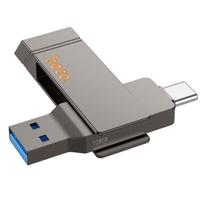 HOCO Clever USB3.2 Type-C flash drive (128GB) UD15
|exFAT/FAT32| 17545 Hoco