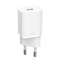 МЗП Super Silicone Quick Charger 30W (Type-C) (white) 32568 Baseus