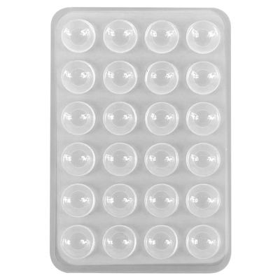 e (3M килимок липучка) (Білий) 53809 Силіконова тримач-присоска телефону Sticker Side Silicon