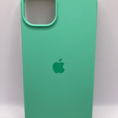Silicone Case Full Protective (AA) для Apple iPhone 14 Plus (6.7) (Зеленый / Spearmint) 55729 55729 55729* 55729 Чехол