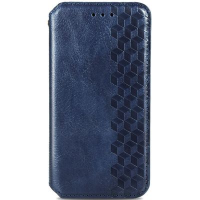 Шкіряний чохол книжка GETMAN Cubic (PU) для Xiaomi Redmi Note 11 Pro 4G/5G / 12 Pro 4G (Синій) 55492 55492 Чехол