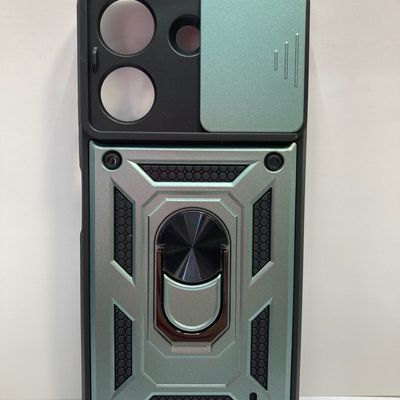 Ударостійкий чохол Camshield Serge Ring для Xiaomi Redmi 13C / Poco C65 (Зелений) 00068544 Чехол