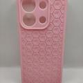 Чохол TPU Honeycomb для Xiaomi Redmi Note 13 4G (Рожевий / Light pink) 72199