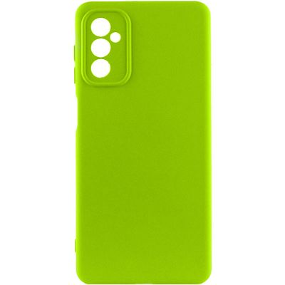 Чохол Silicone Cover Lakshmi Full Camera (A) для Samsung Galaxy A24 4G (Салатовий / Neon Green)* Чехол