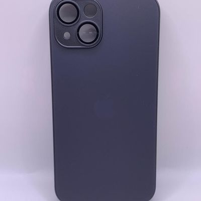 Чохол TPU+Glass Sapphire matte case для Apple iPhone 14 (6.1) (Graphite Black) 57441 57441* 57441 Чехол