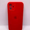 Чохол Silicone Case Full Camera Protective (AA) для Apple iPhone 12 (6.1) (Червоний / Red) 42250 42250* Чехол