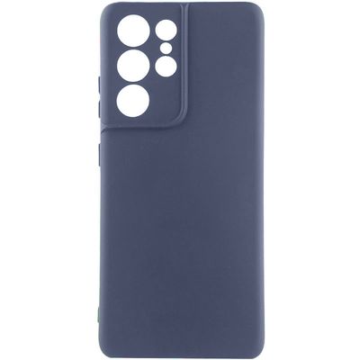 Чохол Silicone Cover Lakshmi Full Camera (A) для Samsung Galaxy S23 Ultra (Синій / Midnight Blue) 59080 59080* Чехол