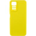 Чохол Silicone Cover Lakshmi Full Camera (AAA) для Xiaomi Redmi Note 11 (Global) / Note 11S (Жовтий / Yellow) 64725 64725* Чехол